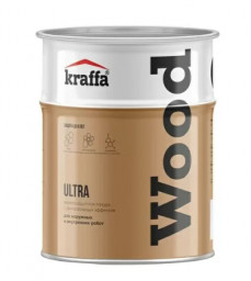 Антисептик Kraffa декоративный белый 0,75л