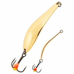 Блесна вертикал. зим. Lucky John X-BLADE с тр. 45мм C блистер