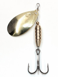 Блесна вращ. Namazu Balna-Zzar, вес 17 г, цвет 02 латунь