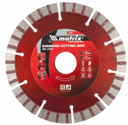 Диск 125*22,2 мм алмазный сегментный сухая резка MATRIX