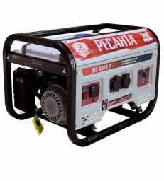 Электростанция бензиновая РЕСАНТА  БГ 4000 Р