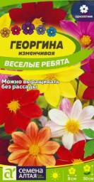Георгина Веселые Ребята 0,2гр Семена Алтая