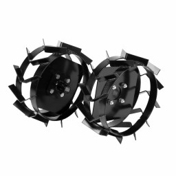 Грунтозацепы 380/160 мм, посадка круг 30 мм, комплект 2 шт Denzel