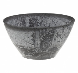 Кашпо МИКРИТ пластиковое 1,4л серый 