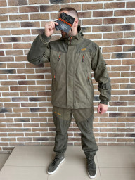 Костюм демисезонный Бизон, норвегия, хаки Taygerr