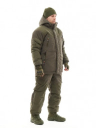 Костюм зимний Бизон, норвегия, хаки -45 Taygerr