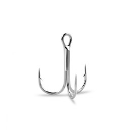 Крючки Gurza-Round treble hook № 6 BN (50шт/уп) (тройник round bend) поштучно