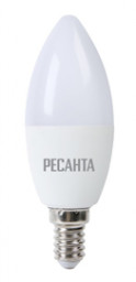 Лампа светодиодная Ресанта LL-R-C37-7W-230-3K-E14 тепл. свеча