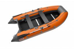 Лодка Roger Hunter Keel 3500 красный/серый КОМБИ