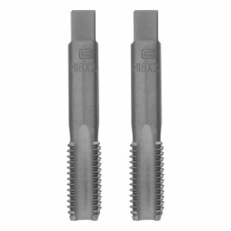 Метчик ручной М18 х 2.5 мм, комплект из 2 шт Сибртех