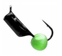 Мормышка вольф. Кошачий глаз 0,56гр гвоздик d2,0 зеленый Premier Fishing (10шт/уп)