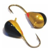 Мормышка вольф.Капля с отв.краш.5мм 1,65гр 121 Helios