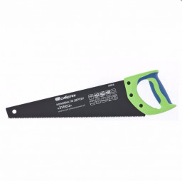 Ножовка 400 мм по дереву "Зубец" с защитным покрытием и закаленным зубом СИБРТЕХ
