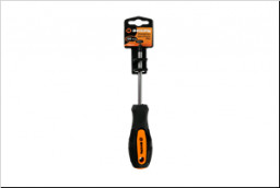 Отвертка SL6*100 мм двухкомпонентная рукоятка Вихрь