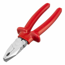 Плоскогубцы комбинированные, 200 мм, диэлектрические ручки до 1000 В, оцинкованные (НИЗ)