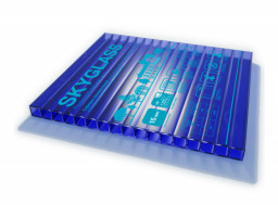 Поликарбонат сотовый SKYGLASS 8мм синий 2,1*6