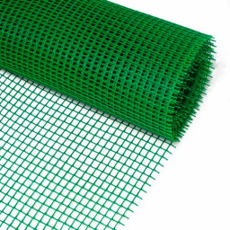 Решетка садовая 20*20 мм 5 м светло-зелёная Лайт ( цена за погонный метр )