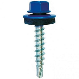 Саморез 4,8*50 ш/гр кровельный синий RR35