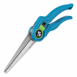 Секатор цветочный, удлиненный, 275 мм, регулировка захвата, пластиковые рукоятки, LUXE Palisad