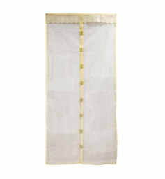 Сетка москитная для дверей 1,0х2,1м на магнитах бежевый