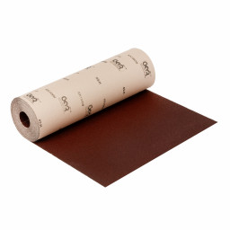 Шкурка на тканевой основе, зернистость № 63, 775 мм х 20 м, "БАЗ"