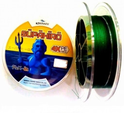 Шнур плетеный Namazu "Supahiro" d-0,18 цвет в ассортименте