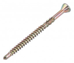 Шуруп 3,2*35 для полов и паркетов желтый цинк