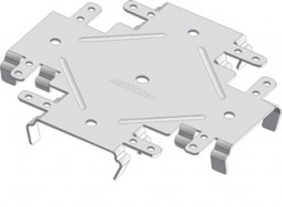 Соединитель профиля одноуровневый, оцинкованный (краб) ПП 60*27