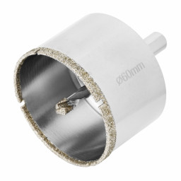 Сверло алмазное по керамограниту, 60 х 67 мм, трехгранный хвостовик Matrix