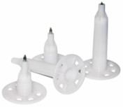 Тарельчатый дюбель гриб с гвоздем F-IN50 для монтажных пистолетов 100 шт/уп