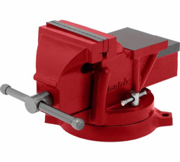 Тиски слесарные 100мм поворотные с наковальней Matrix