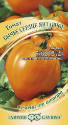 Томат Бычье сердце янтарное 0,05гр Гавриш