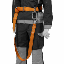 Удерживающая привязь УП I, безлямочная, А-строп из синтетической ленты Сибртех