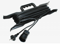 Удлинитель на рамке 10м/1роз УХ 6-1-10-Р ПВС 2*0,75 6А/1300Вт Б/З