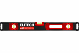 Уровень пузырьковый 1200 мм 3 глазка зеркальный глазок/фрезерованная поверхность ELITECH HD