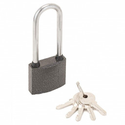 Замок навесной АЛЛЮР HG-340C-L (ВС1Ч-340Д) d5мм дл.дужка