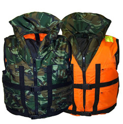 Жилет спасательный с подголовником "Капитан" 100 кг